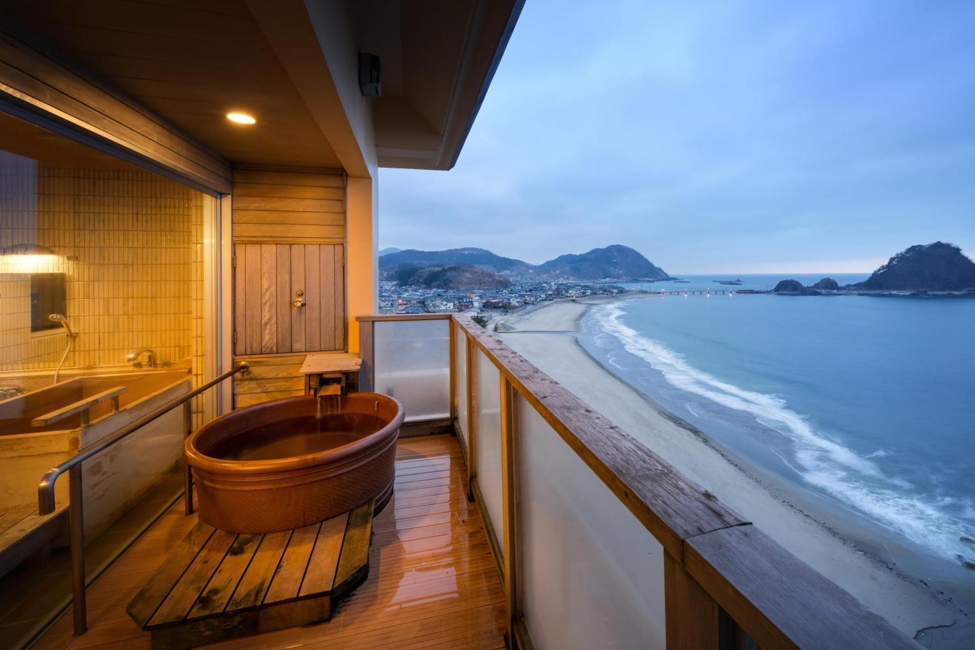 Yura Onsen Yaotome Hotel Tsuruoka Exterior foto
